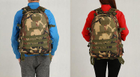 Тактический походный рюкзак Military военный рюкзак водоотталкивающий 30 л 49x34x16 см Камуфляж - изображение 8
