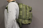 Тактичний похідний рюкзак Military військовий рюкзак 25 л 45х24х22 см Хакі - зображення 7