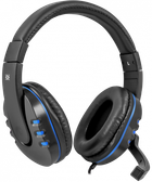 Навушники Defender Warhead G-160 Black-Blue (64118)