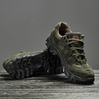 Кросівки чоловічі шкіряні Demi Season 41 (27 см) Демісезон 1208 Ukr-Tec (Олива) тактичні черевики - зображення 1