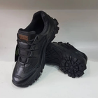 Кроссовки мужские кожаные Demi Season 44 (28.5 см) Демисезон 1208 Ukr-Tec (Чёрный) тактические ботинки - изображение 5