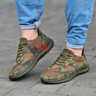 Кросівки чоловічі хакі зелені камуфляж літні сітка 43р код 3043 - зображення 2