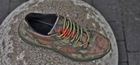Кросівки чоловічі хакі зелені камуфляж літні сітка 44р код 3043 - зображення 9