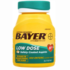 Аспирин сердечний 81 мг Bayer Low Dose Safety Coated Aspirin 300 штук - изображение 1