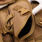 Жилет тактичний AOKALI Outdoor A60 (Sand) однотонний військовий з кишенею taktical - зображення 4