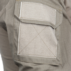 Тактична сорочка Lesko A655 Sand Khaki 5XL однотонна чоловіча сорочка з кишенями на рукавах - зображення 5