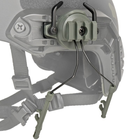 Адаптер крепления на шлем для активных наушников Peltor/Earmor/Walkers (olive) - изображение 2