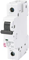 Автоматичний вимикач 1p 10А 10kA "B" [2121714] ETIMAT 10 ETI