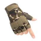 Тактичні рукавички безпалі літні Gloves Мультикам розмір М (11800) - зображення 5