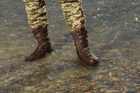 Легкие кожаные тактические военные берцы ALTBERG Sneeker 44 коричневые - изображение 4