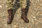 Легкі шкіряні тактичні військові берці ALTBERG Sneeker 47 коричневі - зображення 2