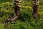 Легкие кожаные тактические военные берцы ALTBERG Sneeker 38 коричневые - изображение 3