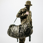 Баул армійський піксель, сумка баул армійський 100 л тактичний баул, тактичний баул-рюкзак - зображення 5