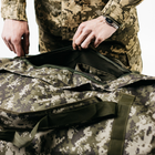 Баул армійський піксель, сумка баул армійський 100 л тактичний баул, тактичний баул-рюкзак - зображення 10