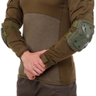 Тактические наколенники и налокотники Knee-Pads защитные анатомической формы олива (армейские для военных ВСУ с быстрым сбросом) YL7548-O - изображение 4