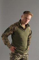 Тактическая рубашка Убакс на микрофлисе, пиксель ЗСУ, размер XXL - изображение 6