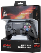 Бездротовий геймпад Kruger&Matz Warrior Gamepad PS4/PC Black (KM0771) - зображення 5