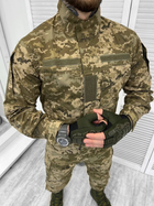 Тактичний військовий костюм Статутний ГОСТ ( Кітель + Штани ), Камуфляж: Піксель ЗСУ, Розмір: S - зображення 3