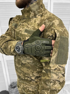 Тактичний військовий костюм Статутний ГОСТ ( Кітель + Штани ), Камуфляж: Піксель ЗСУ, Розмір: L - зображення 6