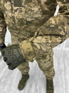 Тактичний військовий костюм Статутний ГОСТ ( Кітель + Штани ), Камуфляж: Піксель ЗСУ, Розмір: S - зображення 7