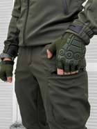 Тактичний військовий костюм M16 ( Куртка + Штани ), Камуфляж: Олива, Розмір: S - зображення 8