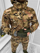 Тактичний військовий костюм Nation ( Куртка + Штани ), Камуфляж: Мультикам, Розмір: XXL - зображення 3