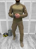 Тактичний військовий костюм Singl Sword ( Убакс + Штани ), Камуфляж: Койот, Розмір: L - зображення 1