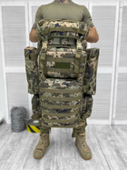 Тактичний великий армійський рюкзак 100+10 літрів пиксель 31 -0 - изображение 2