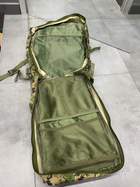 Военный рюкзак 45 л. Yakeda, Вудленд Диджитал, тактический рюкзак для военных, армейский рюкзак для солдат - изображение 5