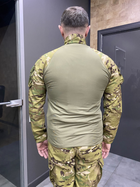 Армійська Кофта Убакс, мультикам Койот, розмір XXL, тактична сорочка Убакс мультикам - зображення 5