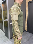 Армейская Кофта Убакс, камуфляж темная Олива, размер XL, тактическая рубашка Убакс - изображение 5