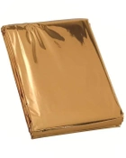 Рятувальна термоковдра / термопокривало золотисте (ізофолія) AceCamp Emergency Blanket Gold 220х140 см. (3806) - зображення 1
