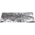 Рятувальна термоковдра / термопокривало сріблясте (ізофолія) AceCamp Emergency Blanket Silver 220х140 см. (3805) - зображення 2