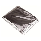 Рятувальна термоковдра / термопокривало сріблясте (ізофолія) AceCamp Emergency Blanket Silver 220х140 см. (3805) - зображення 3