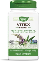 Натуральная добавка Nature's Way Vitex Fruit 400 мг Капсулы
