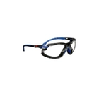 Защитные очки тактические трансформеры 3M Solus Blue/Black Kit Clear 3 в 1 (176040) - изображение 3