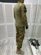 Чоловічий армійський костюм мультикам для ЗСУ Tactical тактична форма убакс і штани Туреччина 7285 XXL - зображення 3