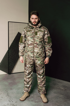 Зимний теплый костюм куртка и штаны мужской Турция ВСУ (ЗСУ) Мультикам 8965 XL - изображение 9