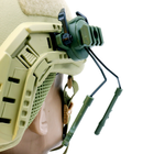 Адаптер для шлема OX Horn Headset Bracket для наушников Peltor Earmor Walkers (tan) олива - изображение 5