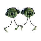 Адаптер для шлема OX Horn Headset Bracket для наушников Peltor Earmor Walkers (tan) олива - изображение 7