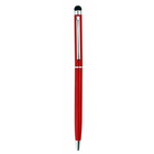 Стилус для емкостных экранов Value S0535 с автоматической шариковой ручкой red