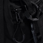 Чоловіча нагрудна розвантажувальна сумка KARMA ® Chest bag чорна (NSK-501-1) - зображення 5