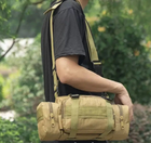 Інженерна сумка на плече, сумка 8FIELDS з регульованим ремнем Койот - зображення 1