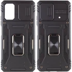 Ударопрочный чехол Camshield Army Ring для Xiaomi Poco X5 Pro 5G / Note 12 Pro 5G Черный / Black Без бренда