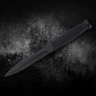 Нож Нескладной Выживания Тактический Черный Full Tang - изображение 1