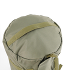 Универсальная сумка-баул тактическая 120 литров, военный водоотталкивающий баул из плотной тактической ткани Kiborg Олива - изображение 3