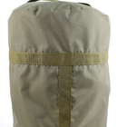 Универсальная сумка-баул тактическая 120 литров, военный водоотталкивающий баул из плотной тактической ткани Kiborg Олива - изображение 13