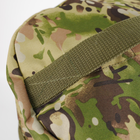 Універсальна сумка-баул тактична 80 літрів, військовий водовідштовхувальний баул із щільної тактичної тканини Kiborg Мультикам - зображення 8