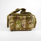 Універсальний рюкзак тактичний 80 літрів, військовий водовідштовхувальний рюкзак із щільної тактичної тканини Мультикам - зображення 7