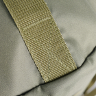 Универсальная сумка-баул тактическая 80 литров, военный водоотталкивающий баул из плотной тактической ткани Kiborg Олива - изображение 12